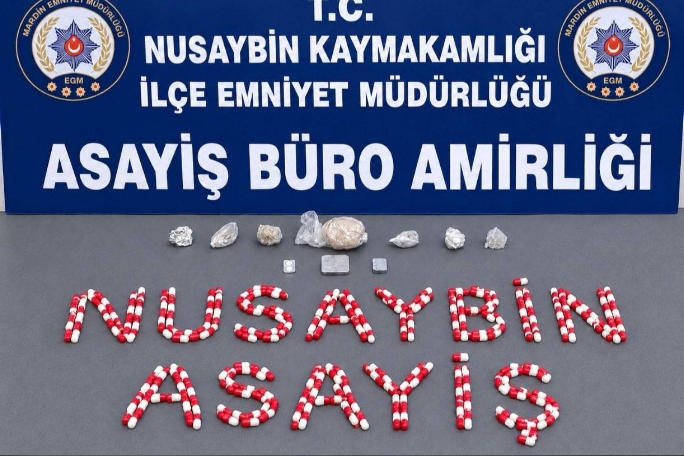 Mardin'de uyuşturucu operasyonunda 2 şüpheli yakalandı