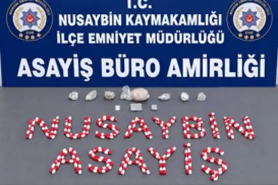 Mardin'de uyuşturucu operasyonunda 2 şüpheli yakalandı