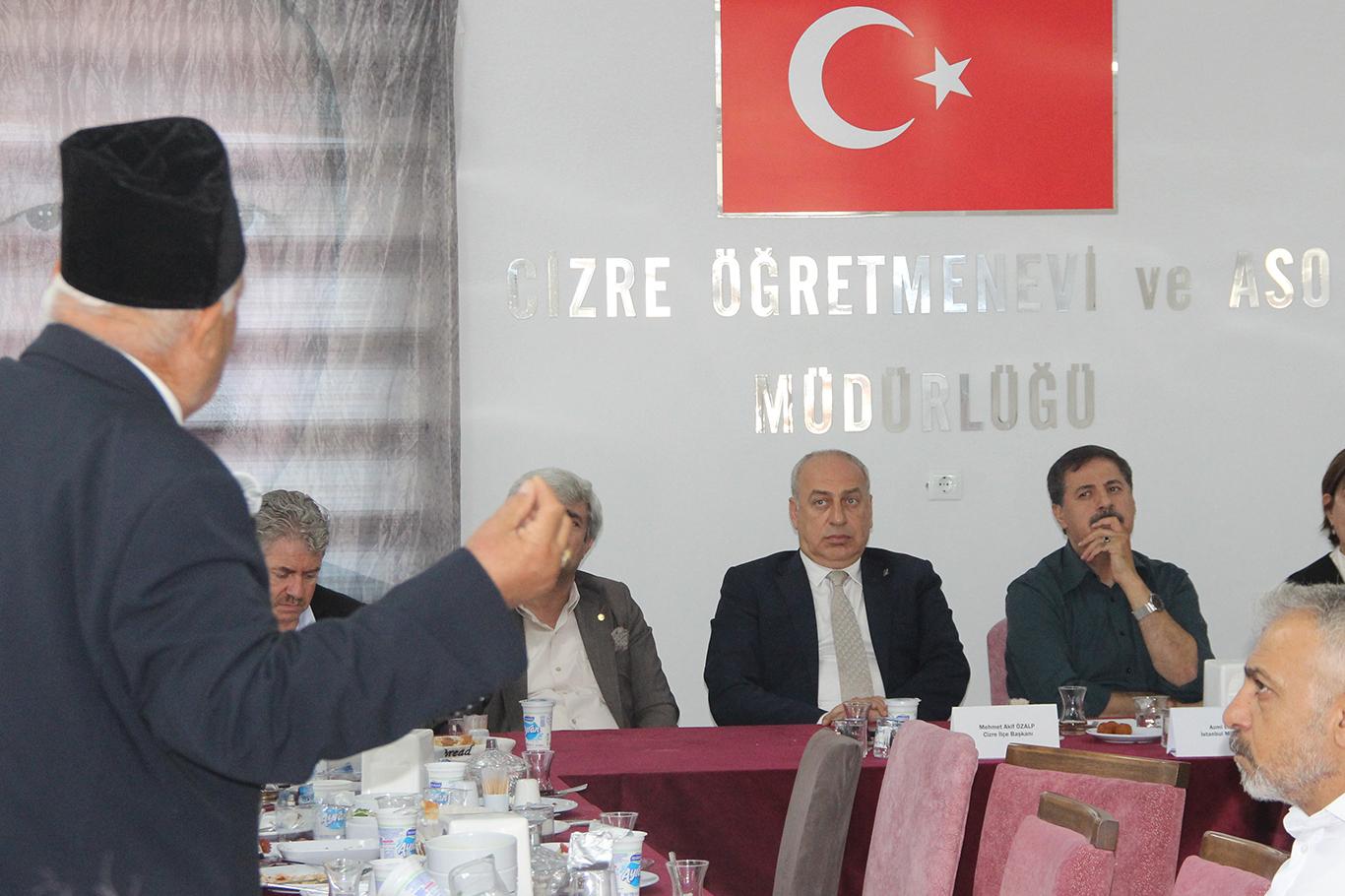 Cizre’de 'Terörsüz Türkiye' buluşması 