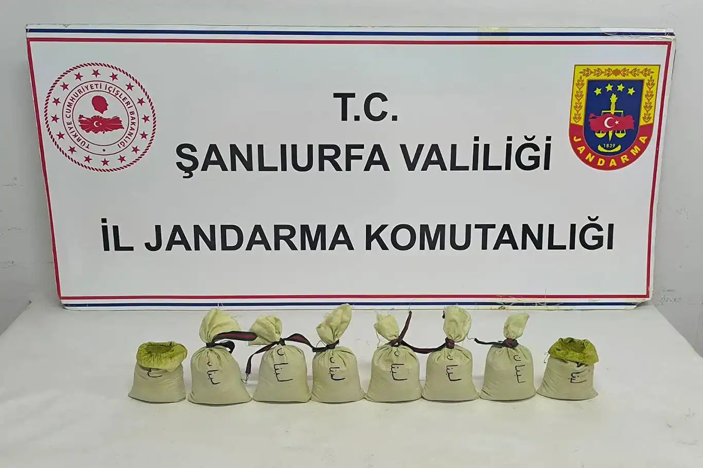 Şanlıurfa'da uyuşturucu operasyonu