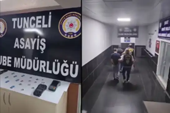 Tunceli’de sahte altın operasyonu: 2 şüpheli yakalandı