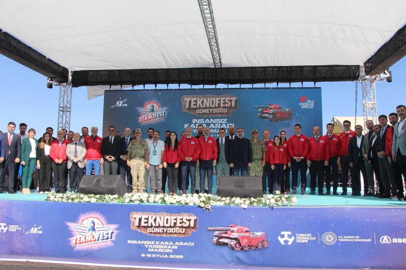 Mardin’de TEKNOFEST İnsansız Kara Aracı Yarışması açılış programı düzenlendi