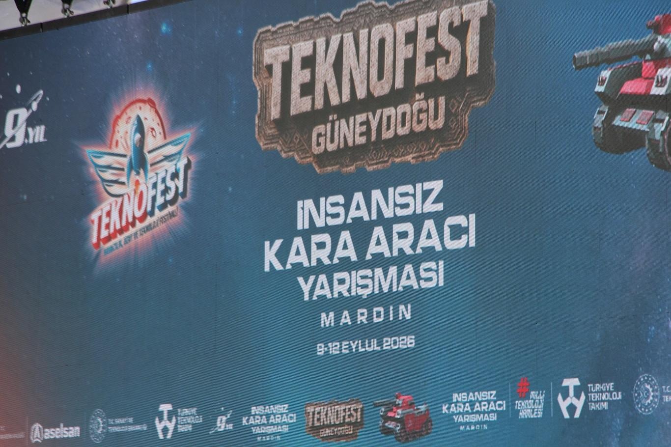 Mardin’de TEKNOFEST İnsansız Kara Aracı Yarışması açılış programı düzenlendi