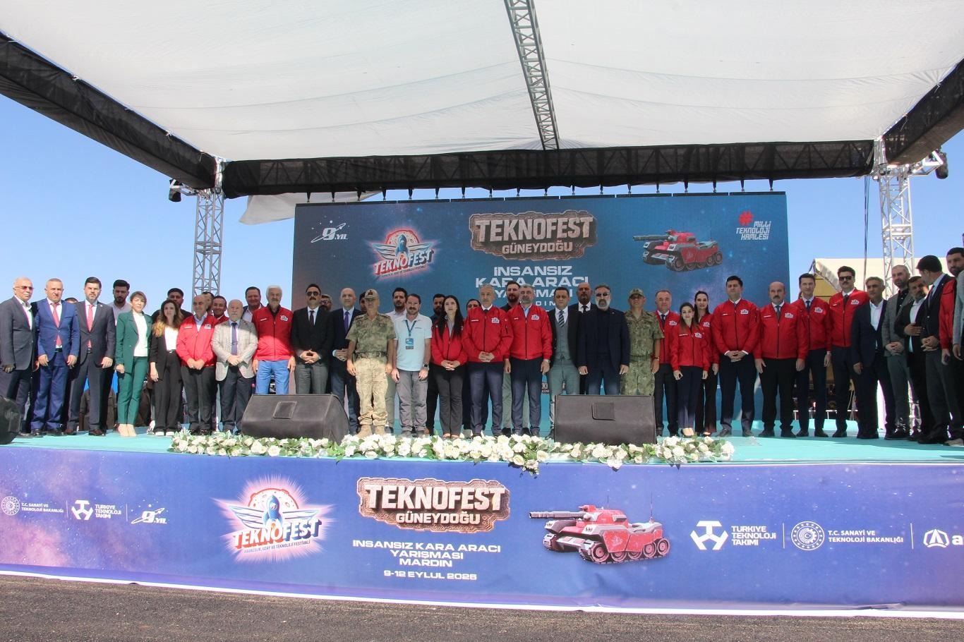 Mardin’de TEKNOFEST İnsansız Kara Aracı Yarışması açılış programı düzenlendi
