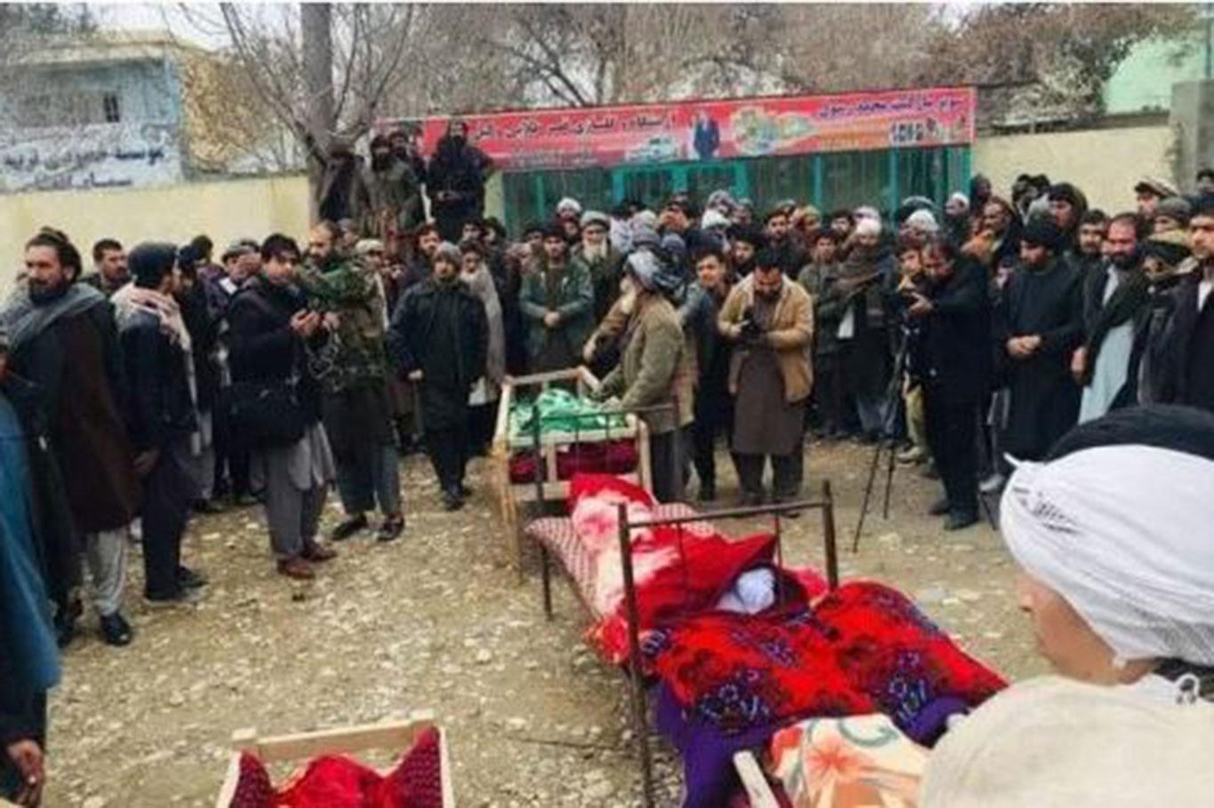 12 civilians killed in a US drone attack in Afghanistan