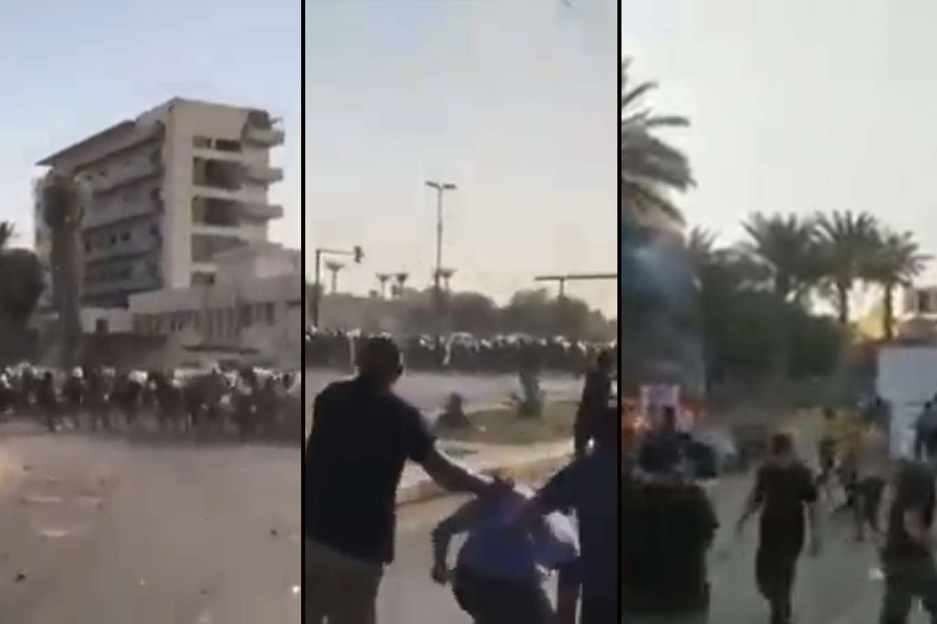 2 killed, 30 injured in protests in Iraqi capital