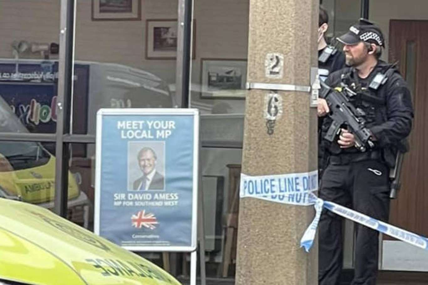 British MP David Amess stabbed to death in church