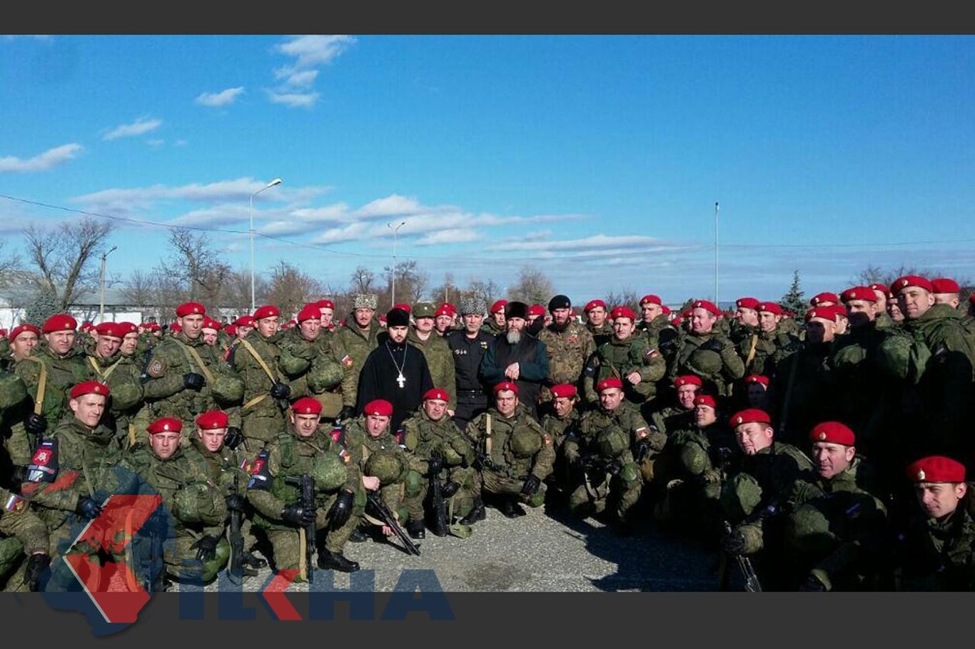 "Chechen soldier" reinforcement from Russia to Assad