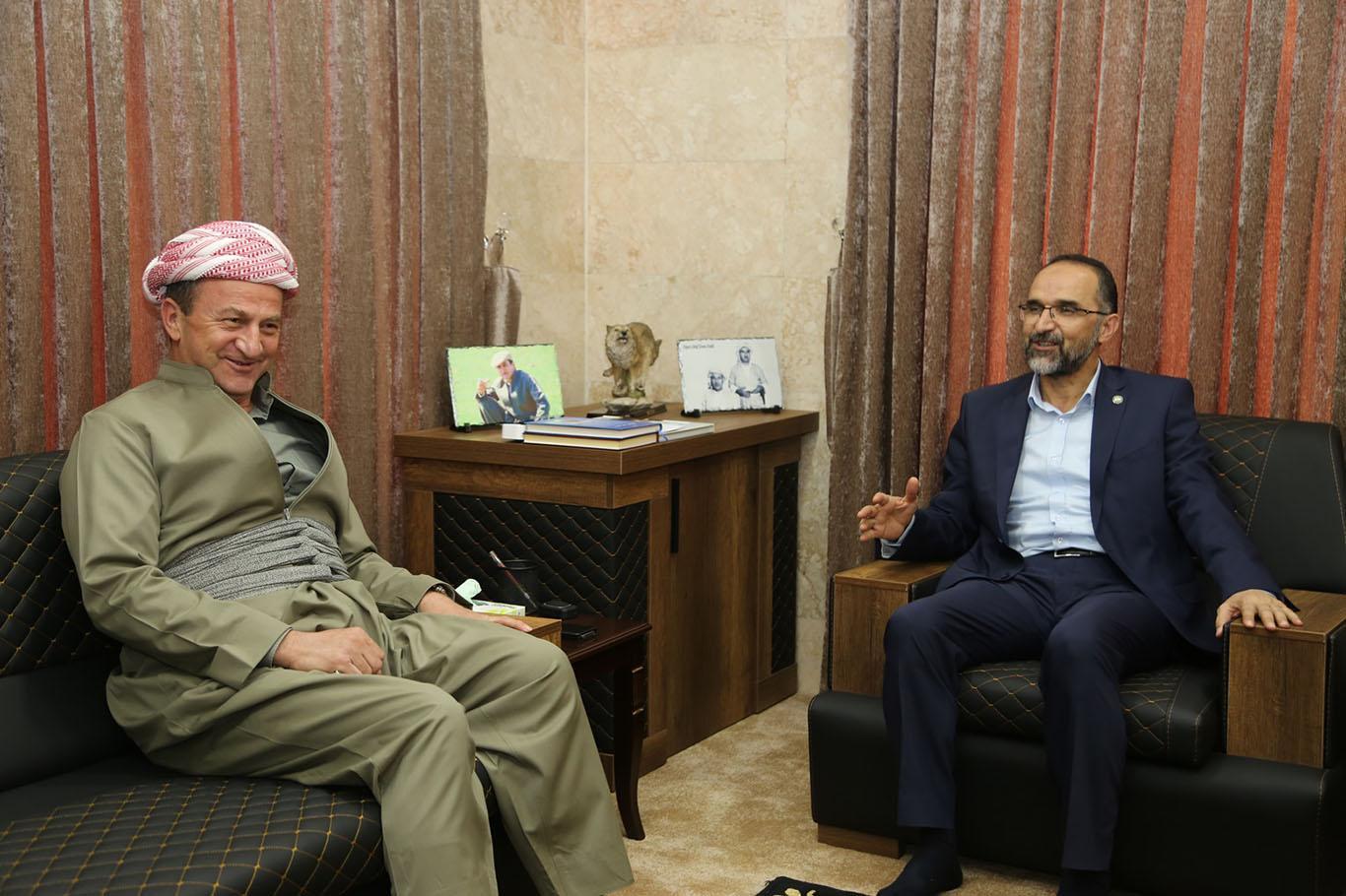 HUDA PAR President Sağlam visits Sheikh Ethem Barzani