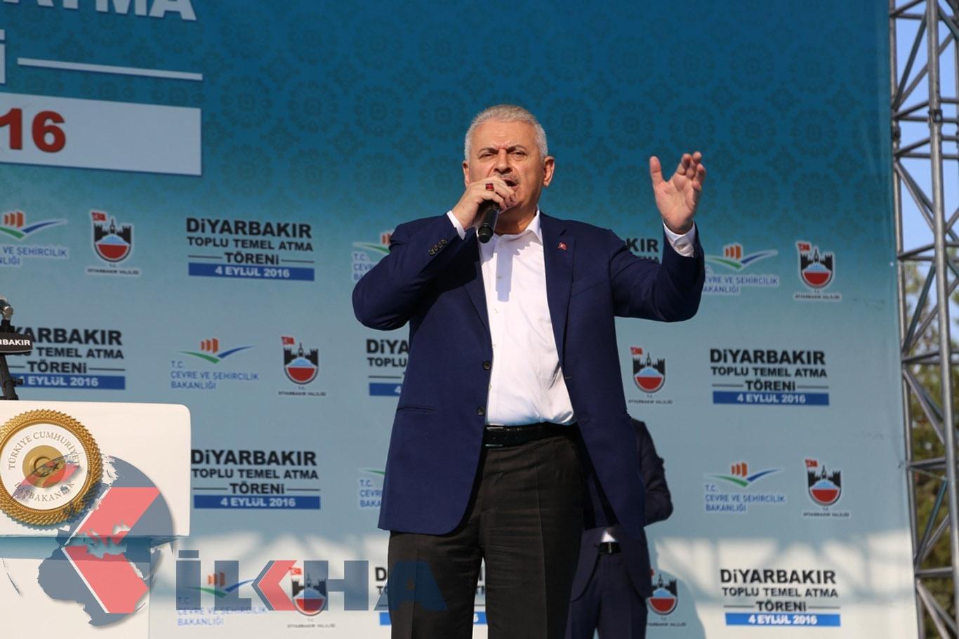 PKK/FETO targeting the brotherhood of Turk/Kurd: Prime Minister Yildirim