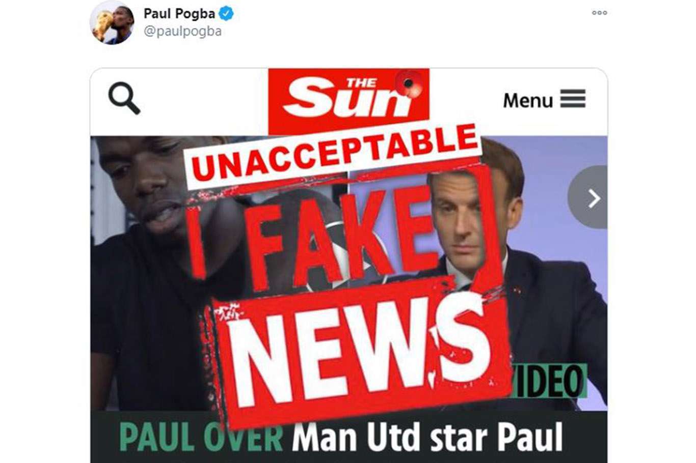 Pogba denies quitting France national team