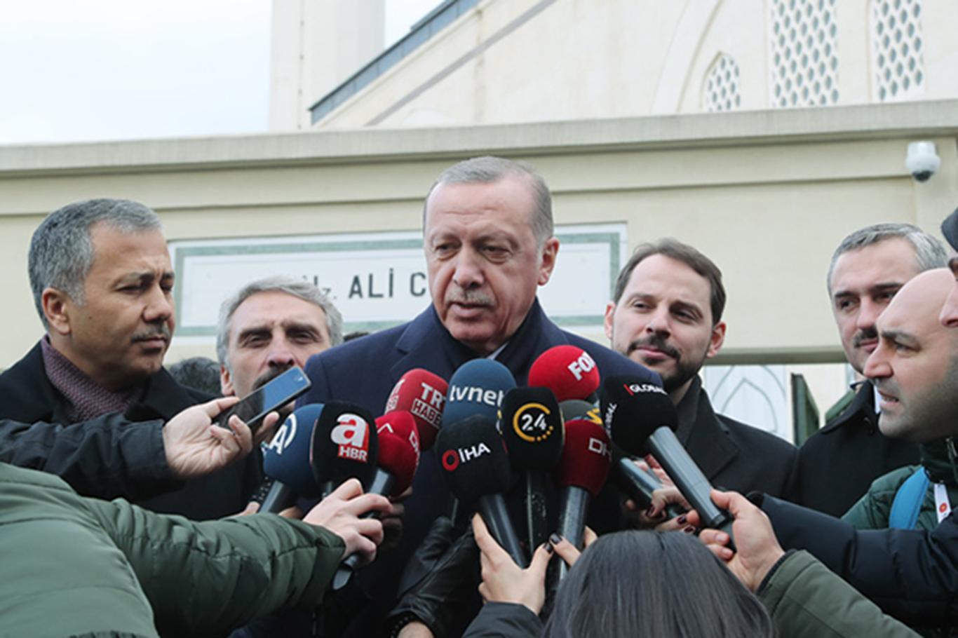 President Erdoğan spoke on the agenda