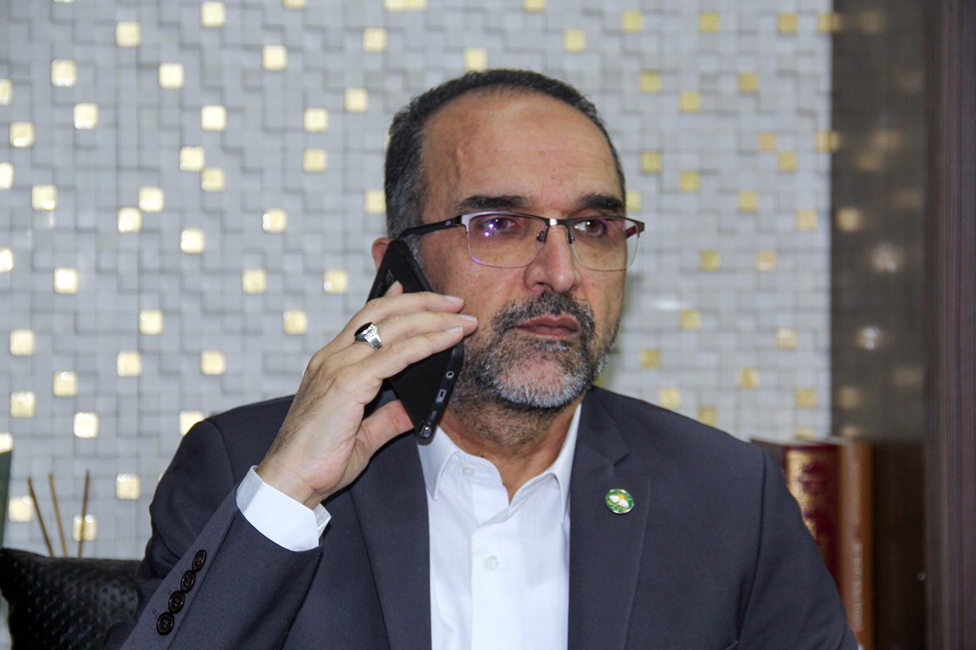 Sağlam congratulates GNAT Speaker Şentop on re-election