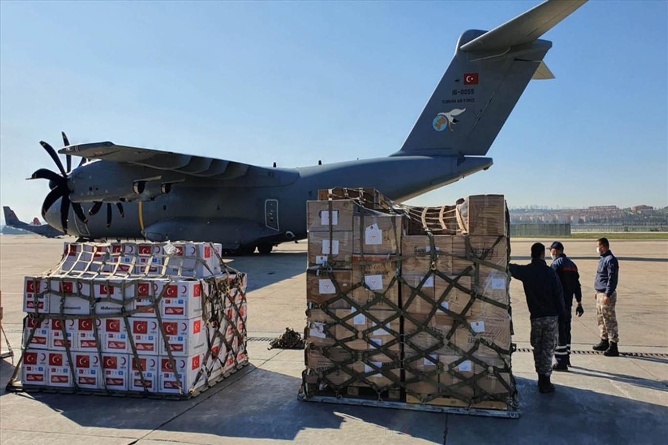 Turkey sends medical supplies to Iraq