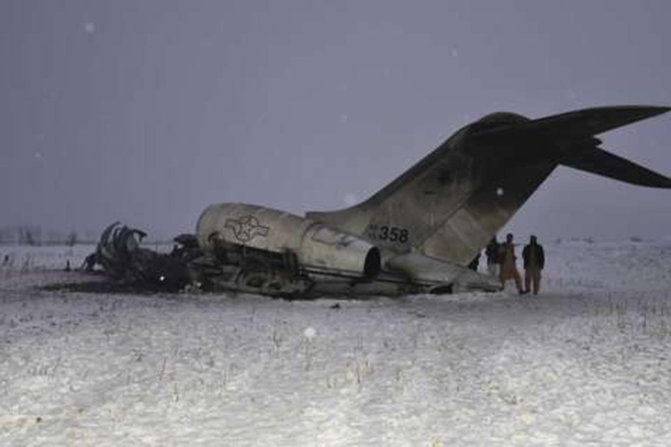 US aircraft crashes in Afghanistan