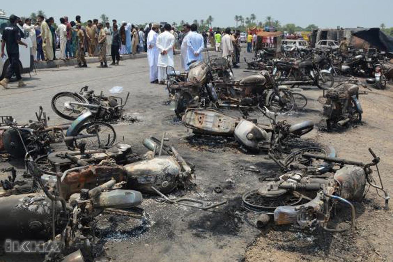 Fuel tanker explodes in Pakistan: 148 dead - [İLKHA] Ilke News Agency