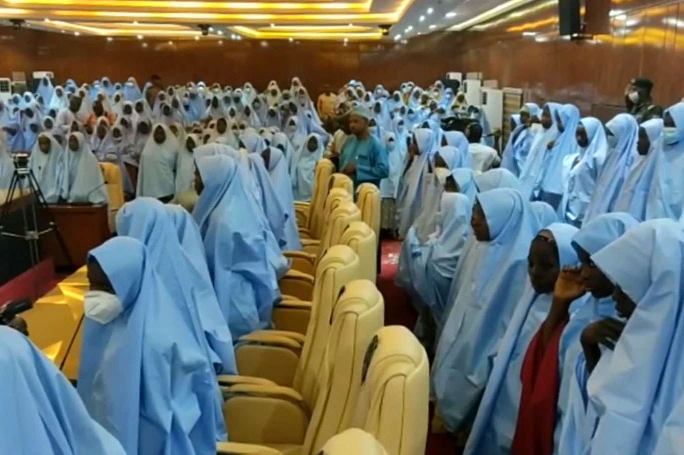 دختران دانش آموزی که توسط افراد مسلح در نیجریه ربوده شده بودند آزاد شدند