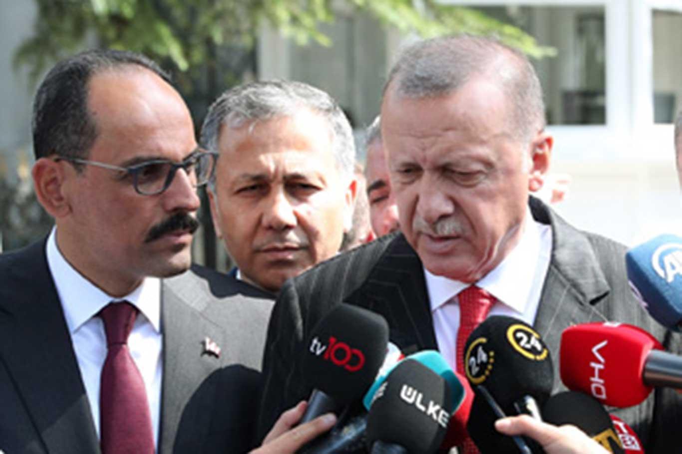 اردوغان: روند بازگشت از منطقه امن شروع شده است