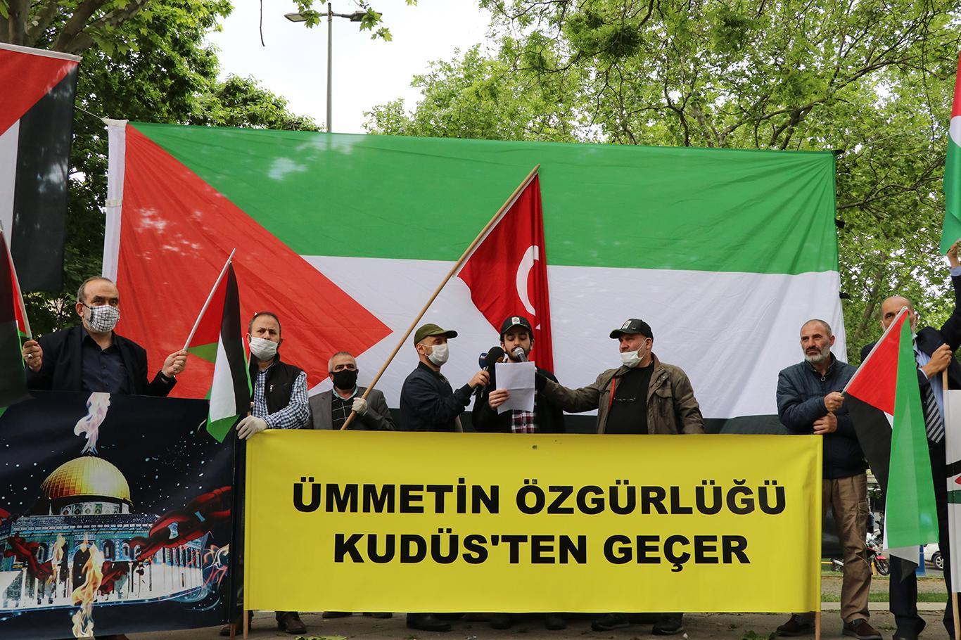 به مناسبت روز جهانی قدس بیانیه مطبوعاتی در استانبول برگزار شد