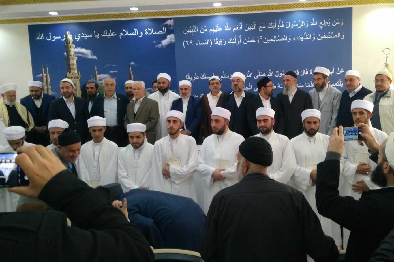 لە وەقفی دار القران مەراسیمی پێدانی ئیجازەنامە بەڕێوە چوو