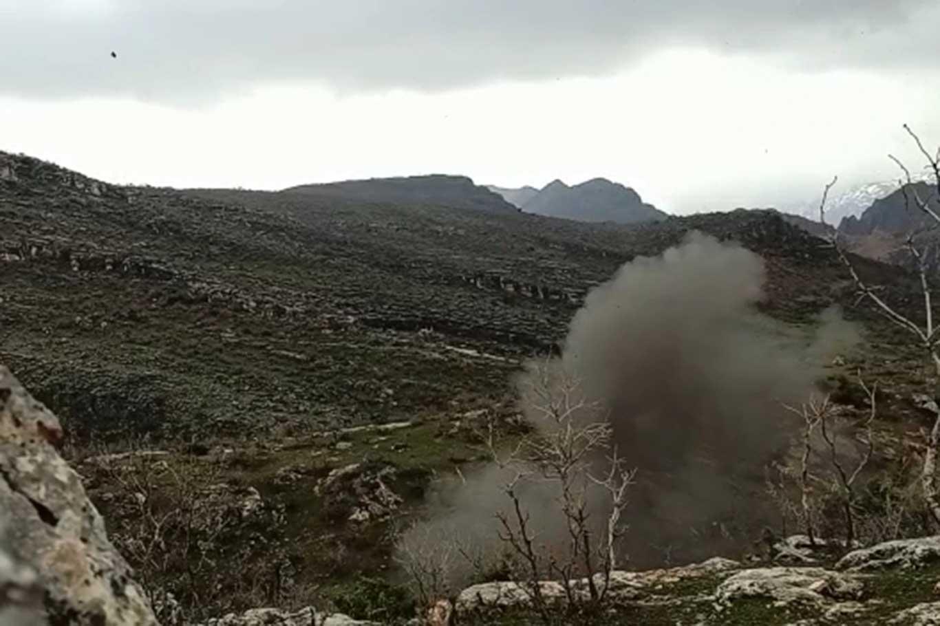 لە سێرت تەقەمەنیێک کە لە لایەن پەکەکە لە سەر رێگا دارێژرابوو لە ناو بردرا