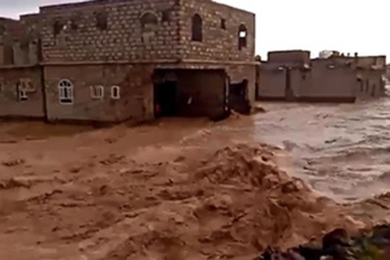 نەتەوە یەکگرتووەکان: لە یەمەن بەهۆی هەڵسانی لافاو هەزاران کەس شوێنیان بەجێ هشتوە