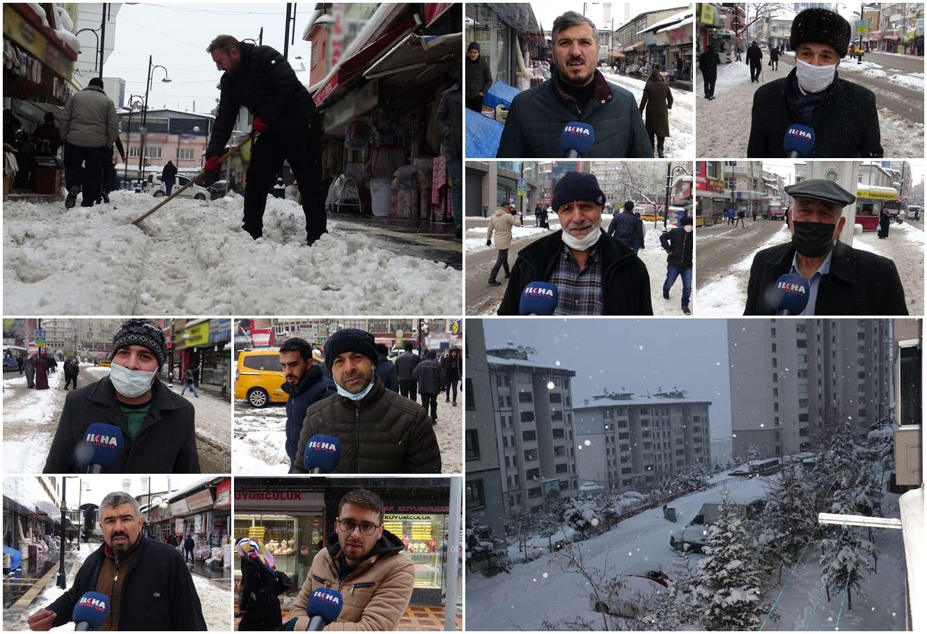 Kar "esaret, kâbus" değil rahmet ve berekettir
