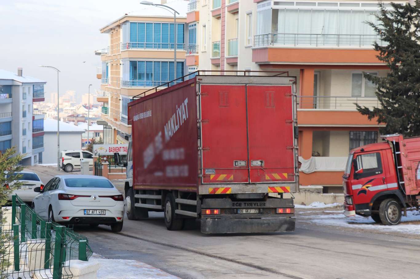 Nakliyeci esnafı sorunlarına çözüm bekliyor