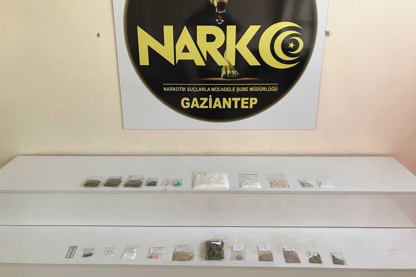 13 şüpheli uyuşturucudan tutuklandı