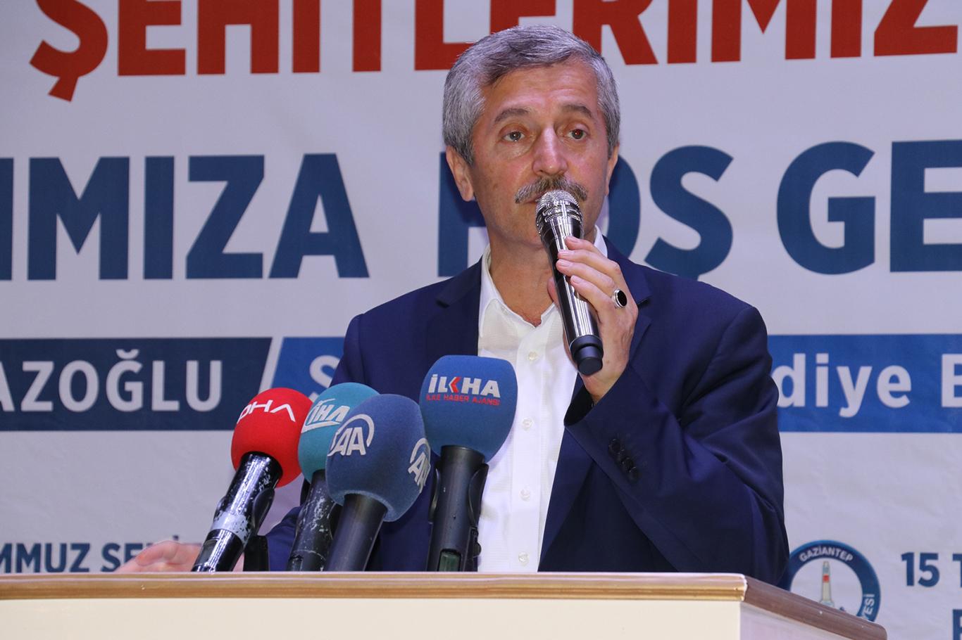 15 Temmuz şehitleri Gaziantep’te anıldı