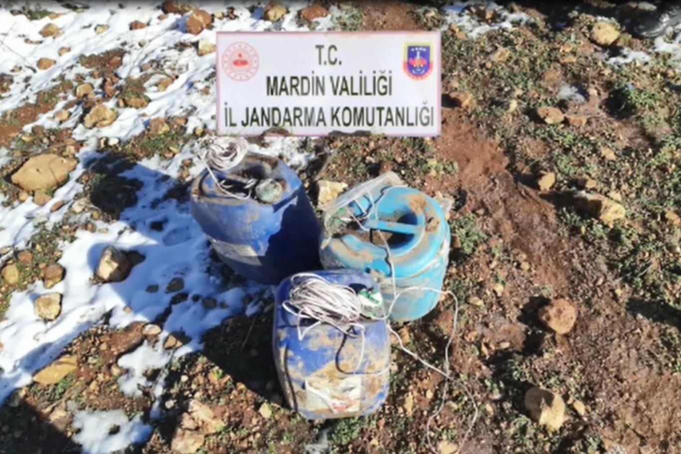 150 kilo patlayıcı ele geçirildi