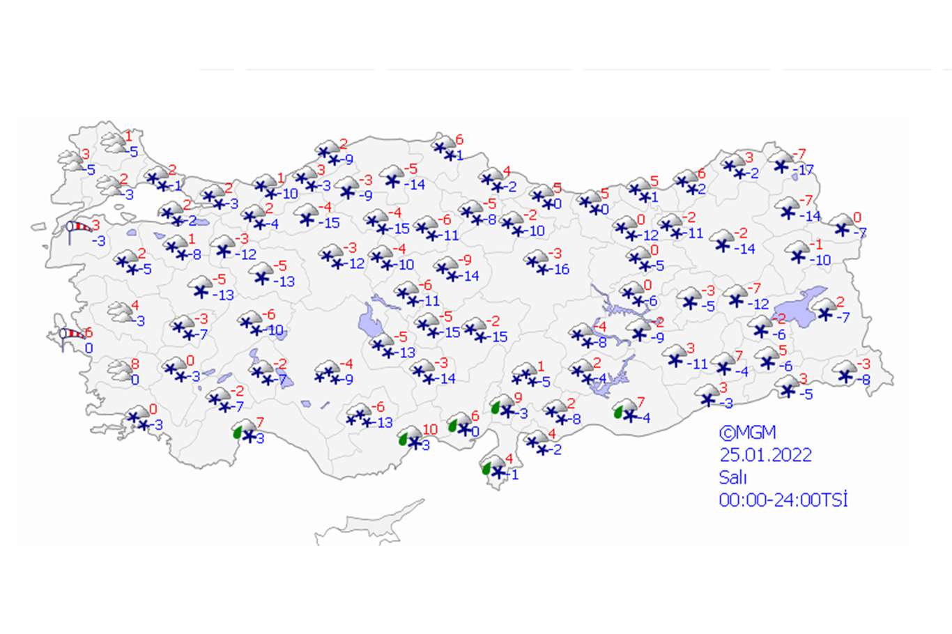 Meteoroloji bölge bölge uyardı