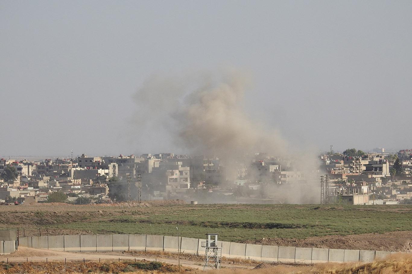 Nusaybin’e havan topu atıldı