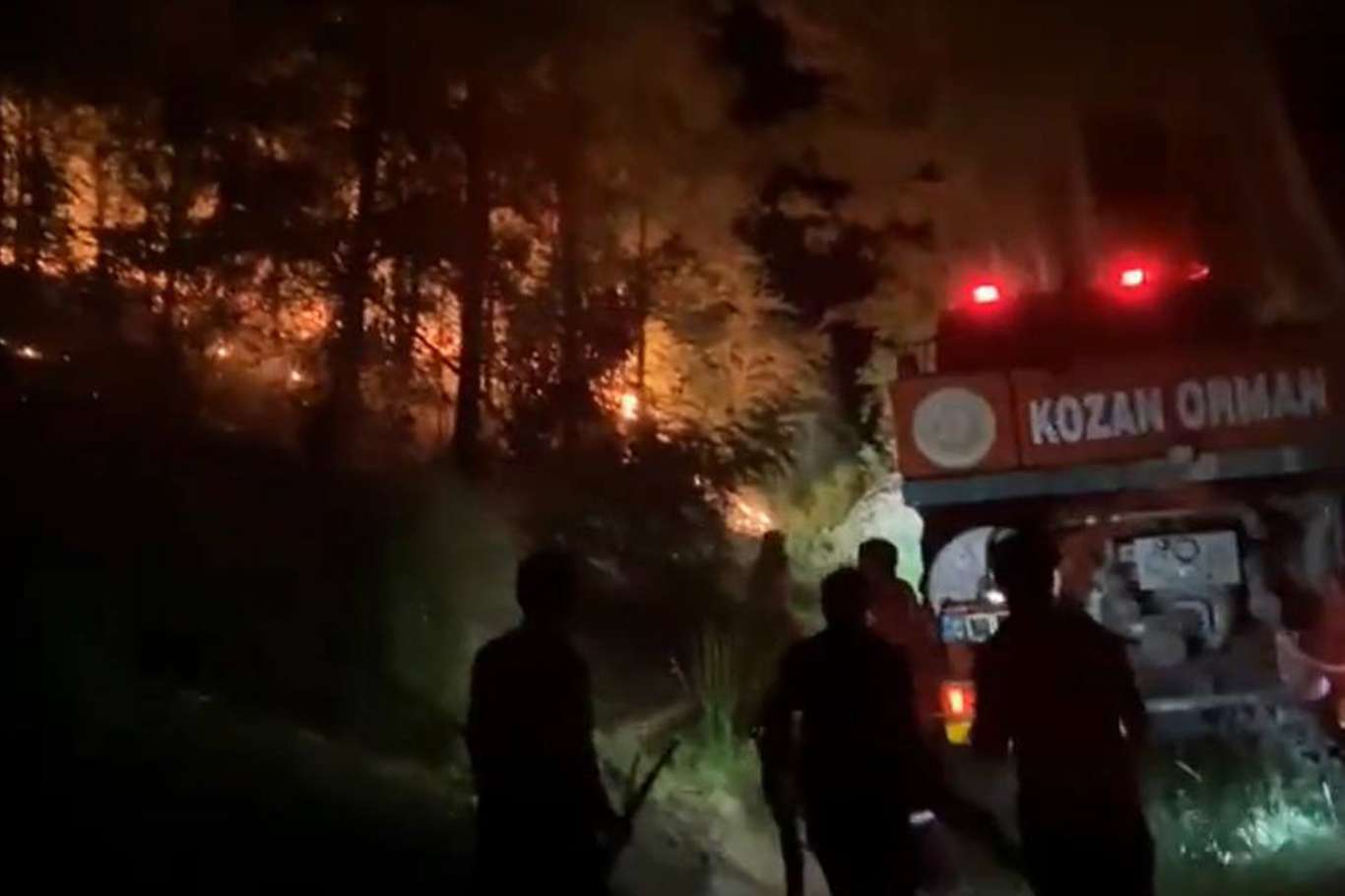 Adana'da çıkan orman yangını kontrol altına alındı