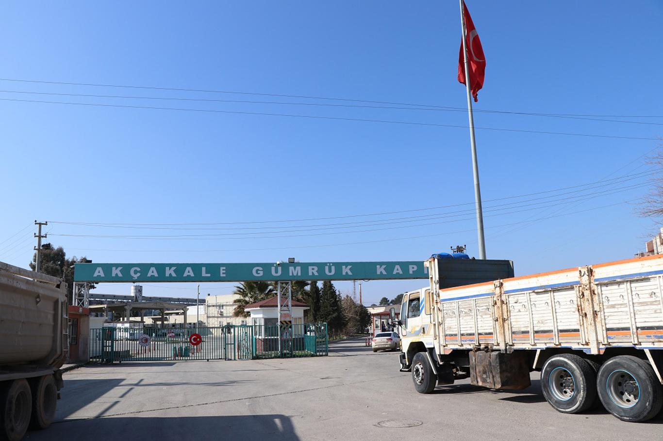 Akçakale Gümrük Kapısı faaliyete geçti
