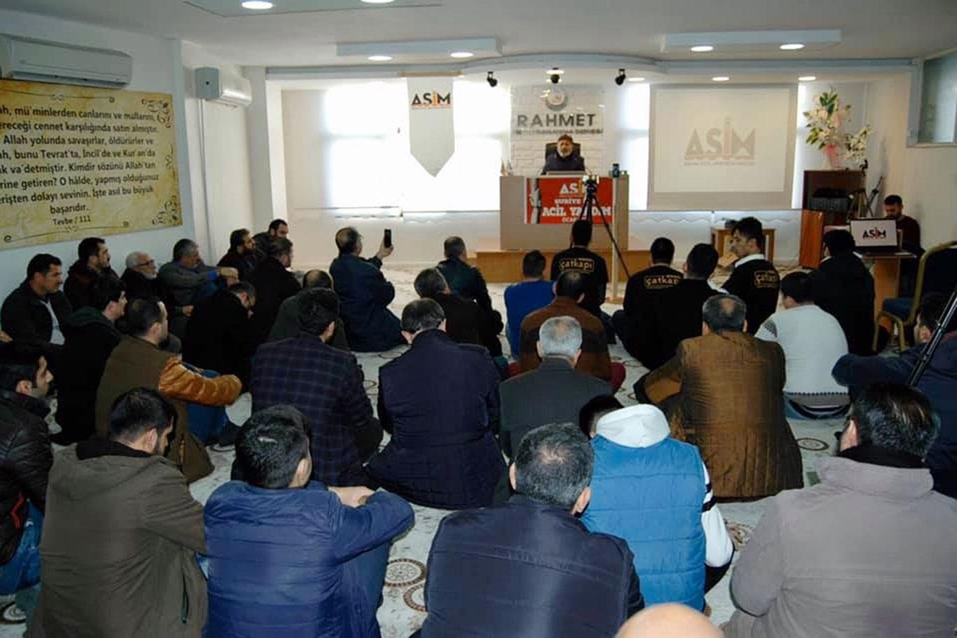 ASİM, İdlib'deki mazlumlar için yardım kampanyası başlattı