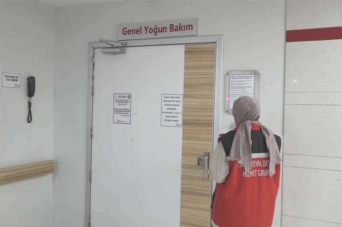 Babası tarafından darbedilen bebeğin tedavisi devam ediyor