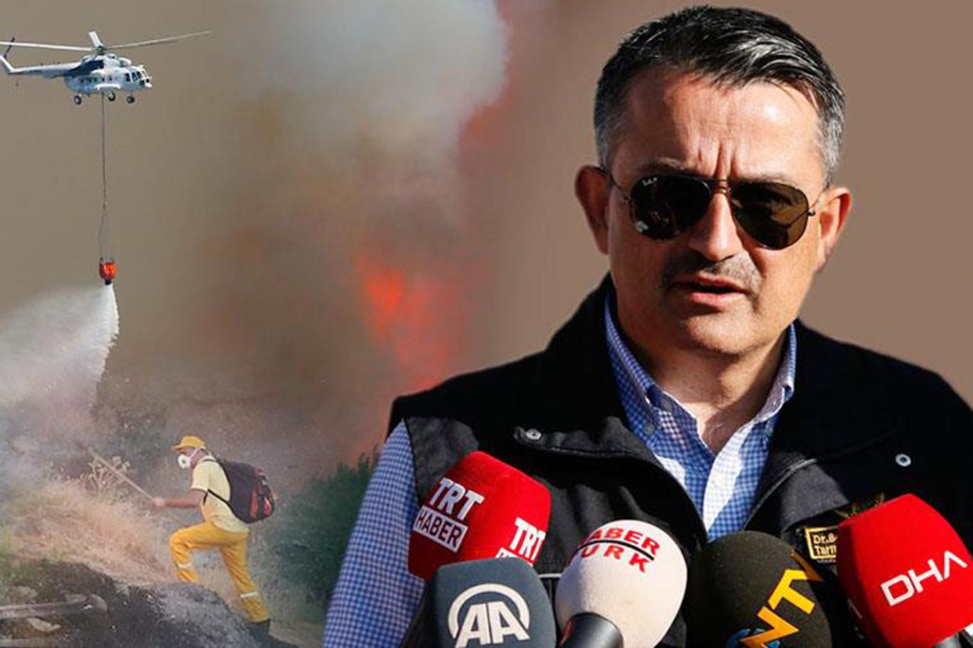 Bakan Pakdemirli: THK'deki 6 uçaktan 3'ünde motor yok