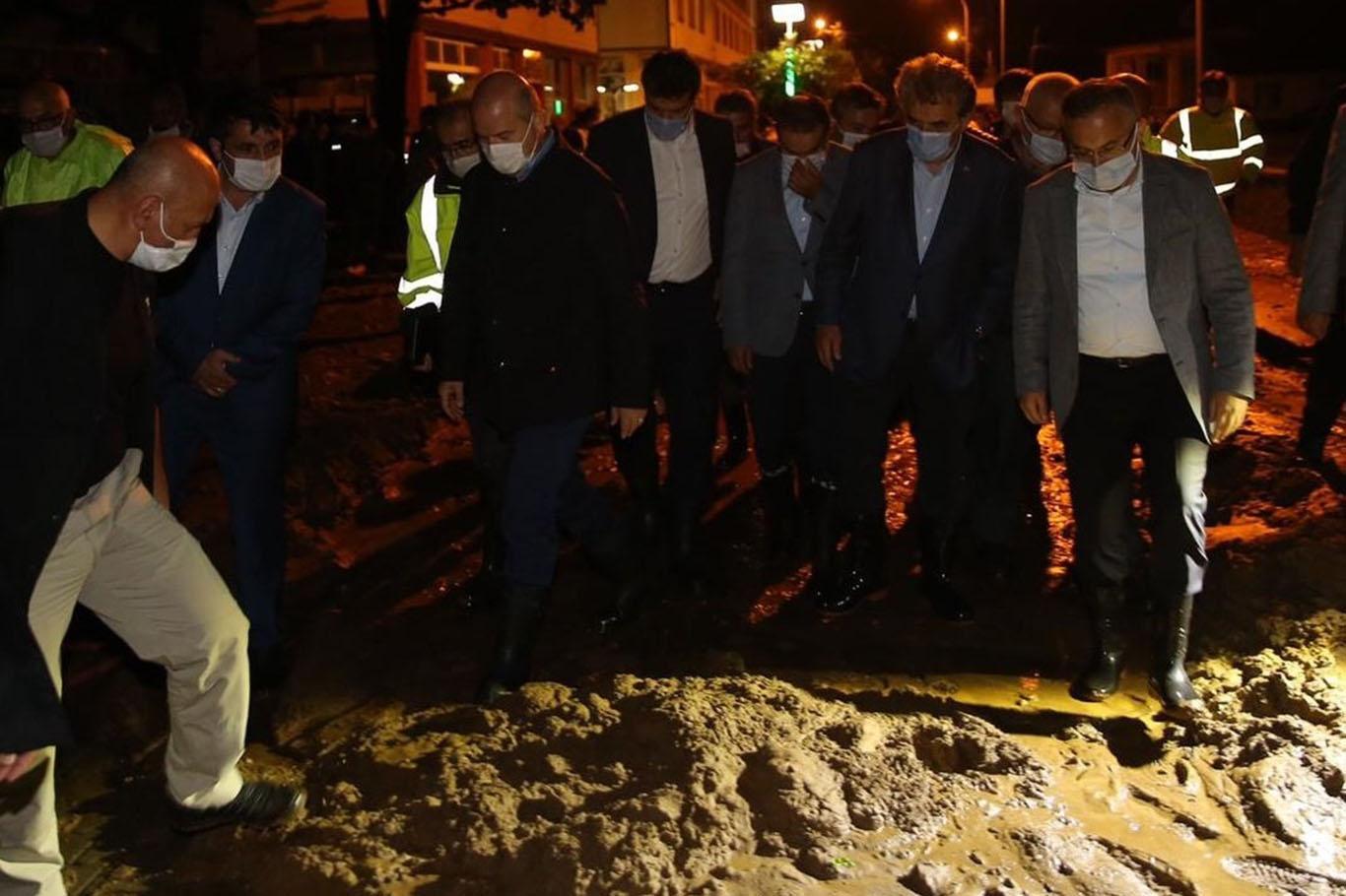 Bakan Soylu: "Rize'de 11 yaralı var, bir kişi kayıp"