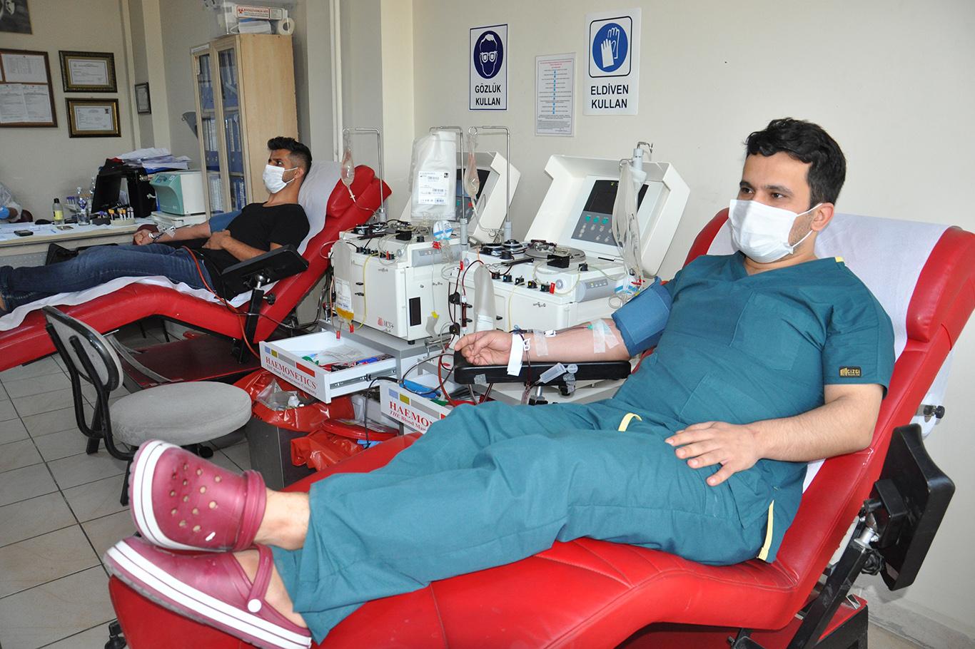 Batman’da 2 plazma cihazı faaliyete başladı, vatandaşlara bağış çağrısı yapıldı