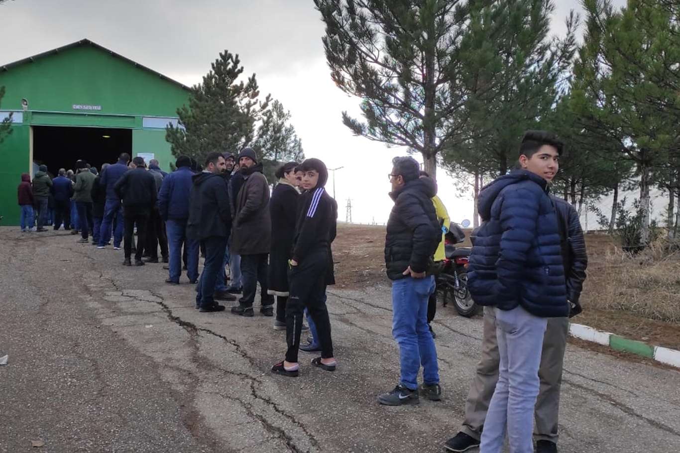 Batman’da yağ ve pirinç izdihamı