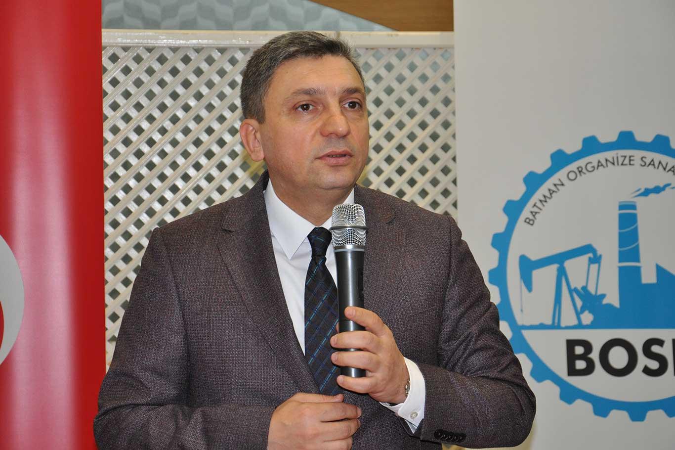 Batman Valisi Şahin: "OSB, Batman'ın sanayi anlamında motor gücüdür"