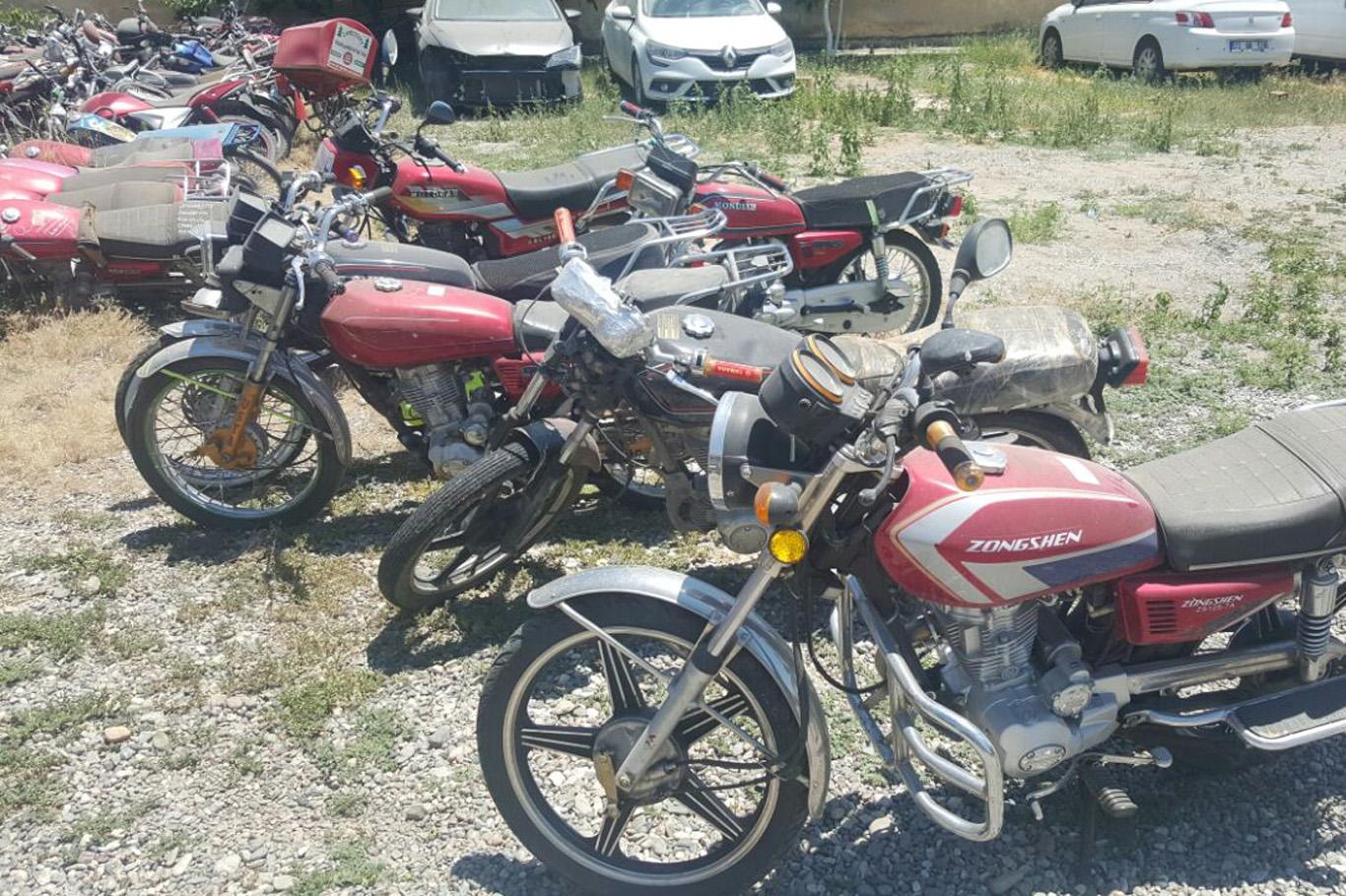 Batman’da 7 motosiklet hırsızı yakalandı