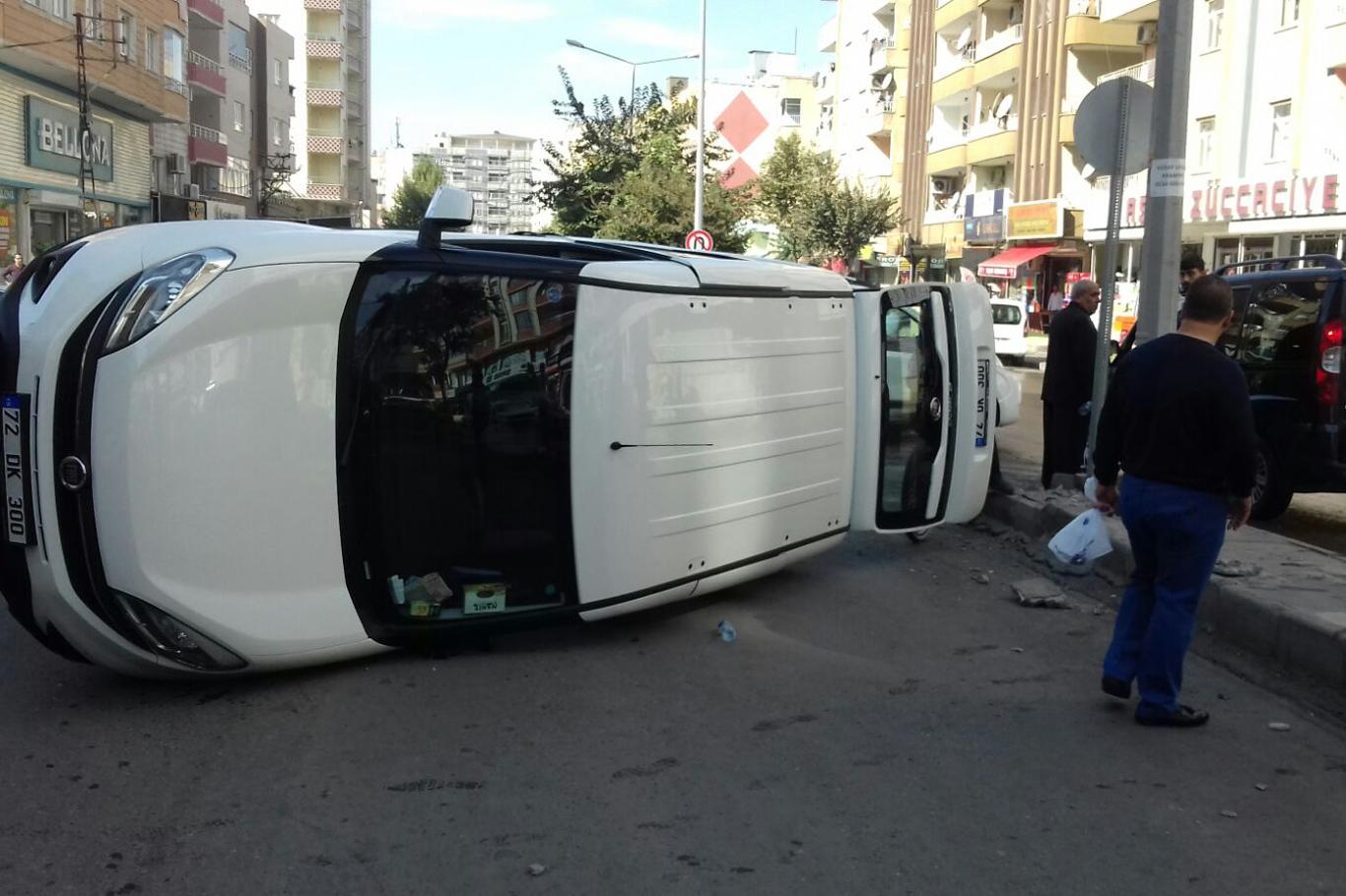 Batman'da trafik kazası: 3 yaralı
