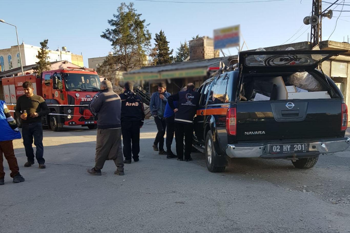 Bidondan sızan gaz mahalleliyi tedirgin etti