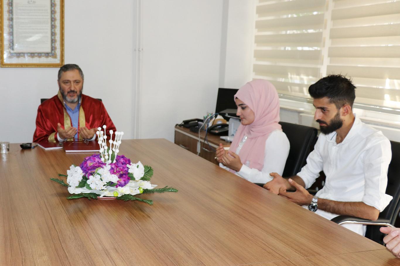 Bingöl’de ilk müftü nikahı kıyıldı
