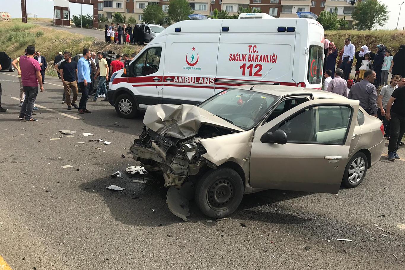  Bingöl'de kaza: 5 yaralı