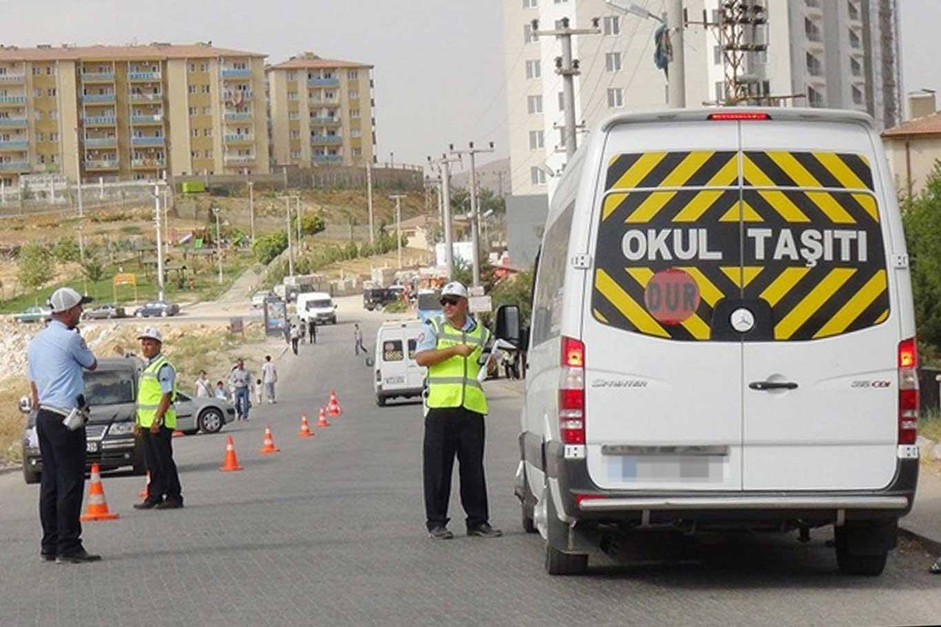 Binlerce servis aracına denetim: Bir milyon lira ceza