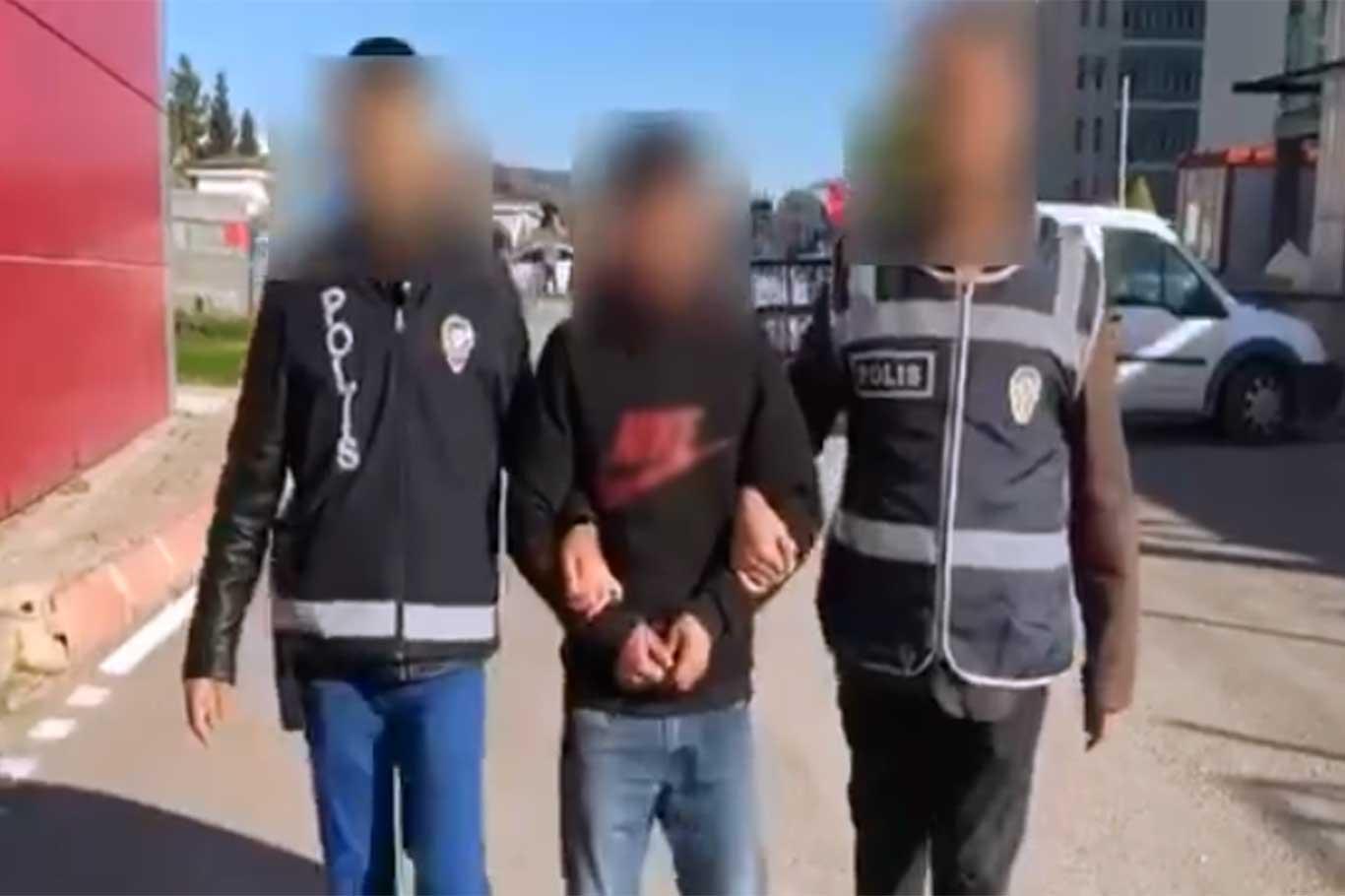 Çekici ile otomobil çalan şüpheliler suçüstü yakalandı