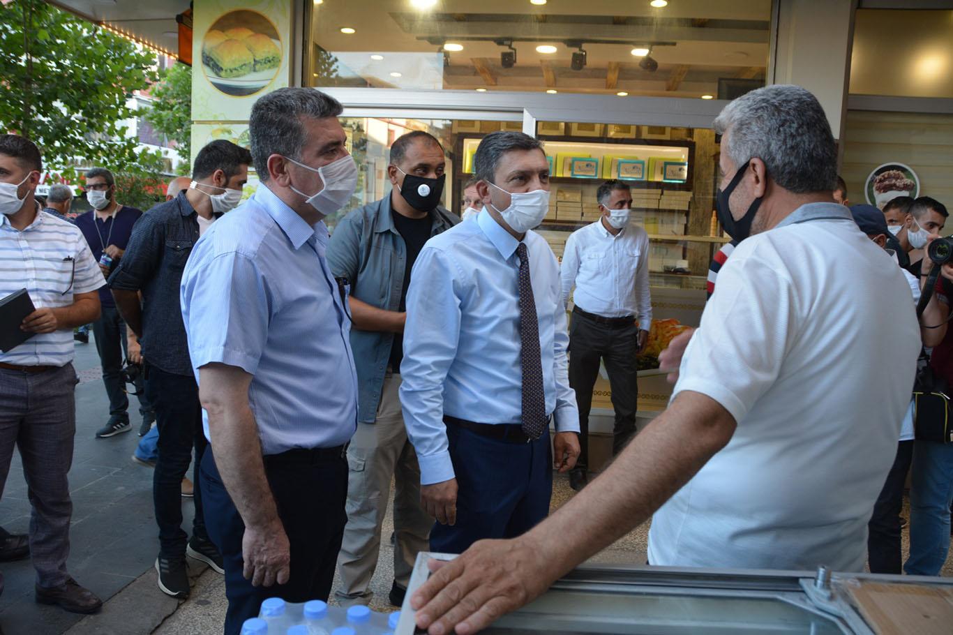 Covid-19 denetimi yapan Vali Şahin: "Batman’a plazma cihazı kuruyoruz"